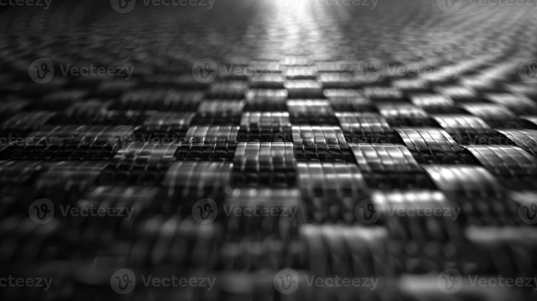 The repeating pattern of the carbon fiber weave creates a mesmerizing visual texture drawing the eye in deeper with each line and curve photo