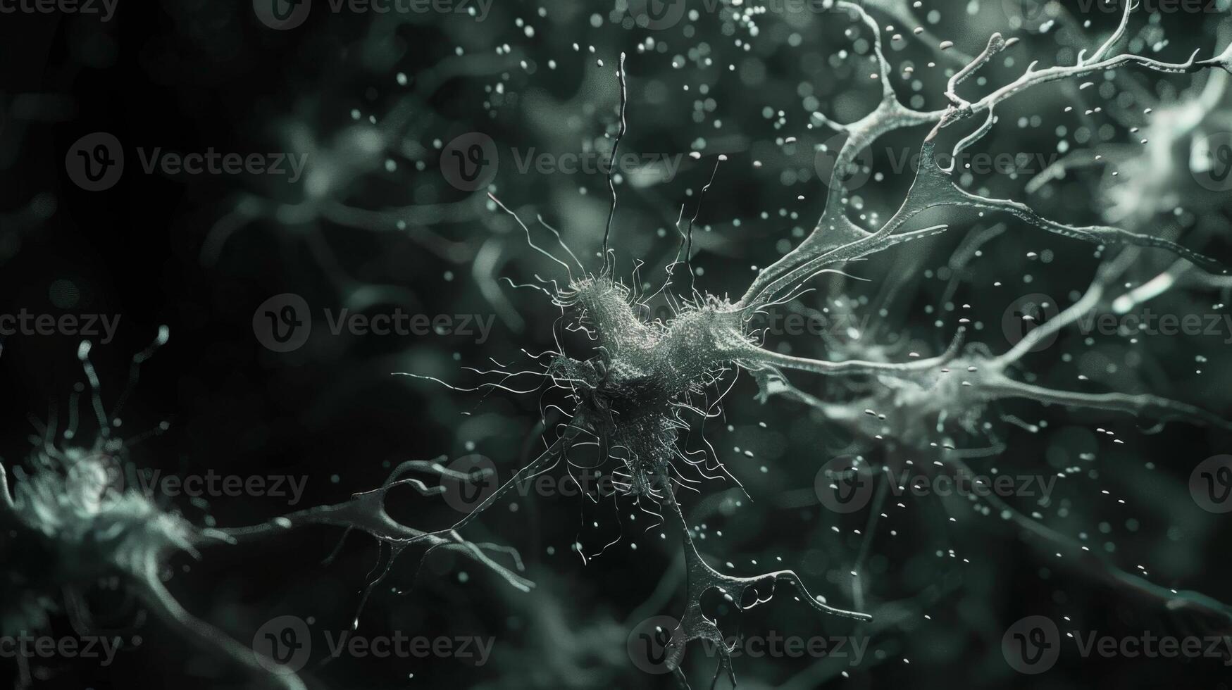 Timelapse image capturing the dynamic nature of dendritic spines constantly changing in response to neural activity photo