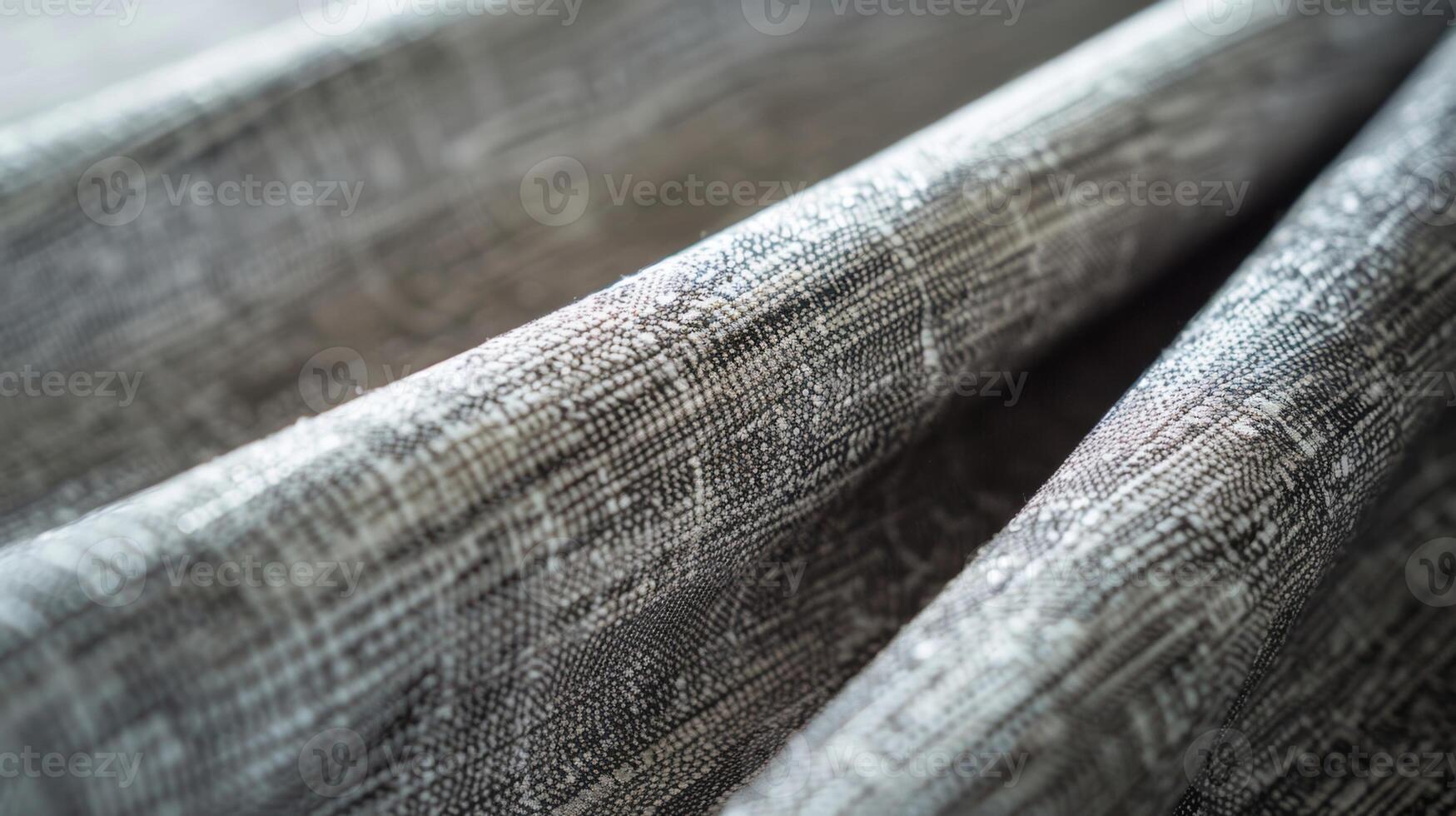 The smooth and lightweight texture of a smart fabric with a subtle sheen that gives off a futuristic vibe photo