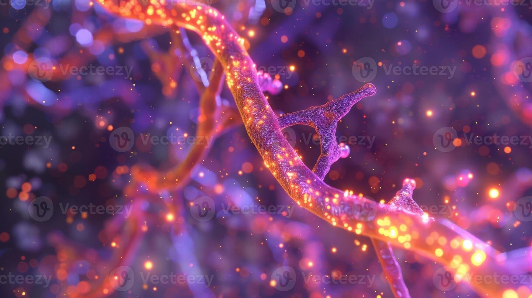 A highresolution image of a silenced gene and its nearby regulatory elements indicating the complex interplay between epigenetics and gene expression photo