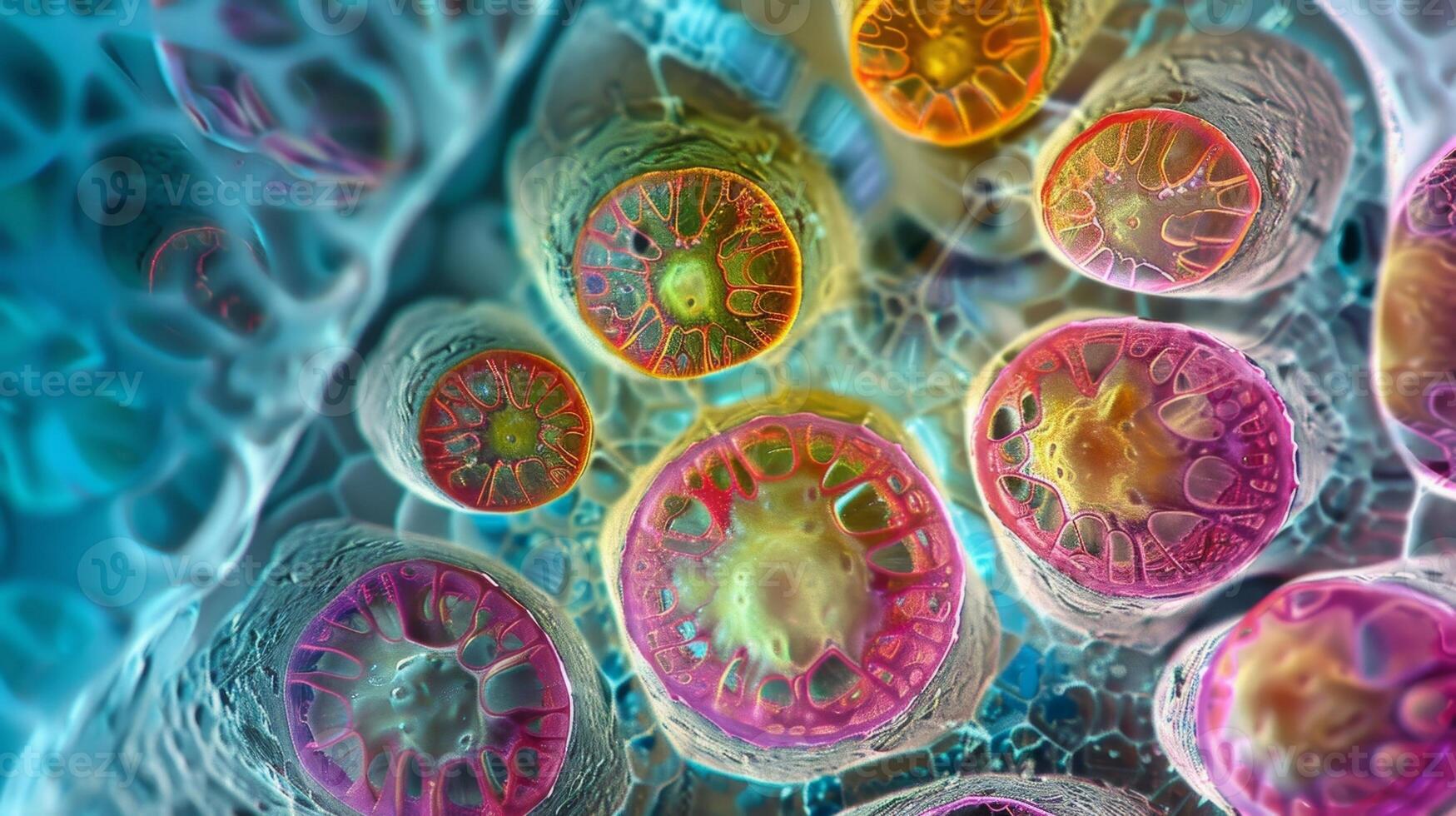 A labeled crosssection of an embryo highlighting the presence of pluripotent stem cells in various tissues and photo