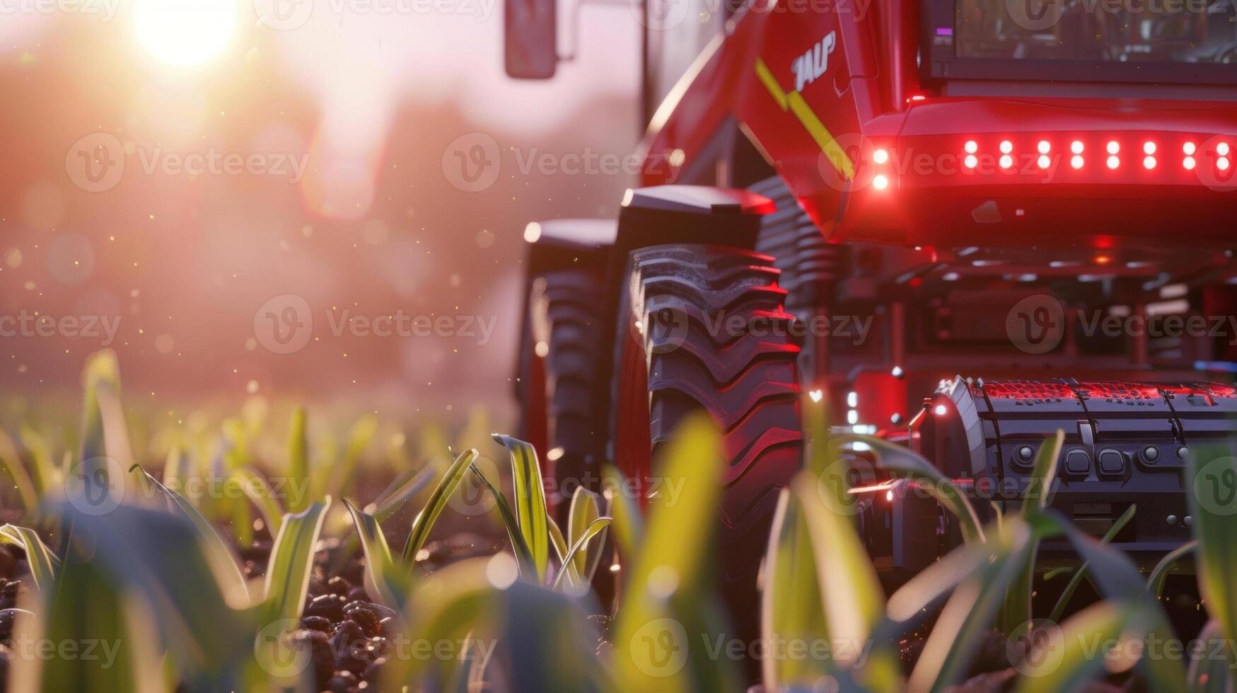 As weather conditions change autonomous harvesters adapt and adjust their techniques ensuring a bountiful harvest regardless of external factors photo