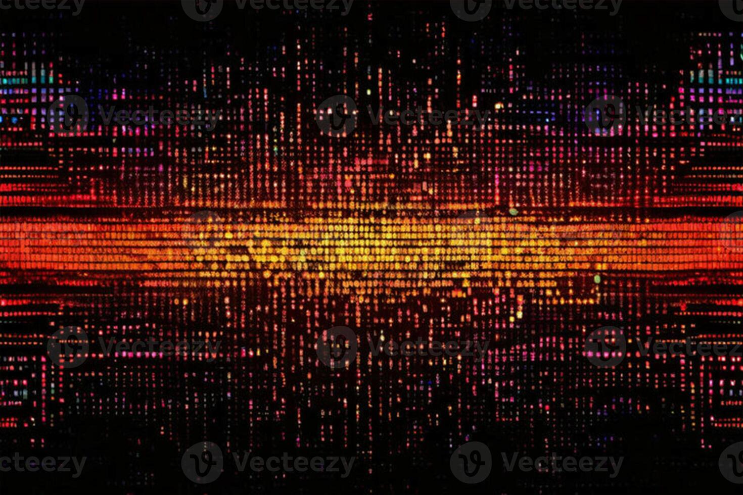 Dark red abstract pixels, mosaic. Technology Concept. Background for internet computer graphics website. photo