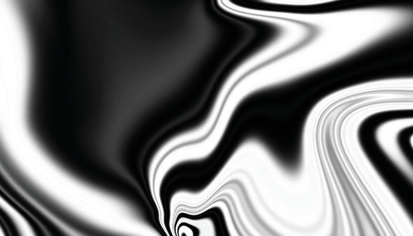 Liquid metallic texture. Wavy chrome metallic abstract background. Liquify shiny silver wave background. vector