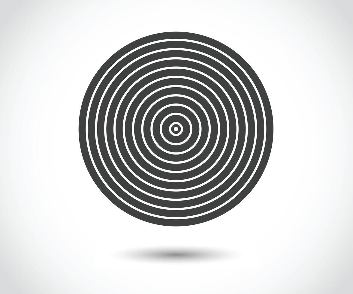 Concentric circle elements. Element for graphic web design, Template for print, textile, wrapping, decoration, illustration vector