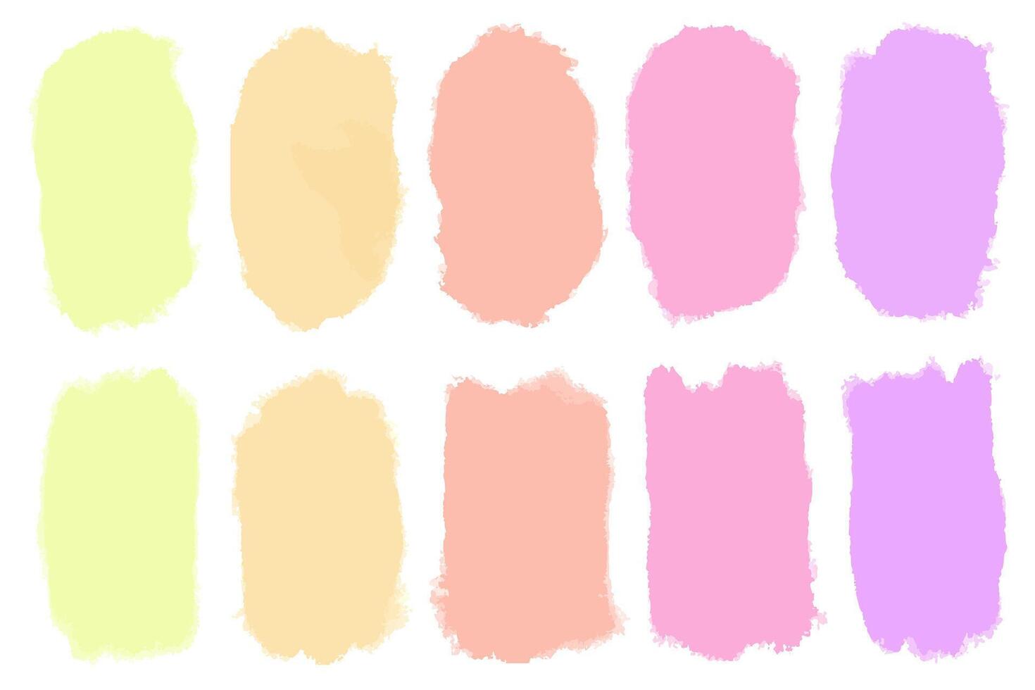 Pastel Colored Abstract Brush Stroke Pattern vector
