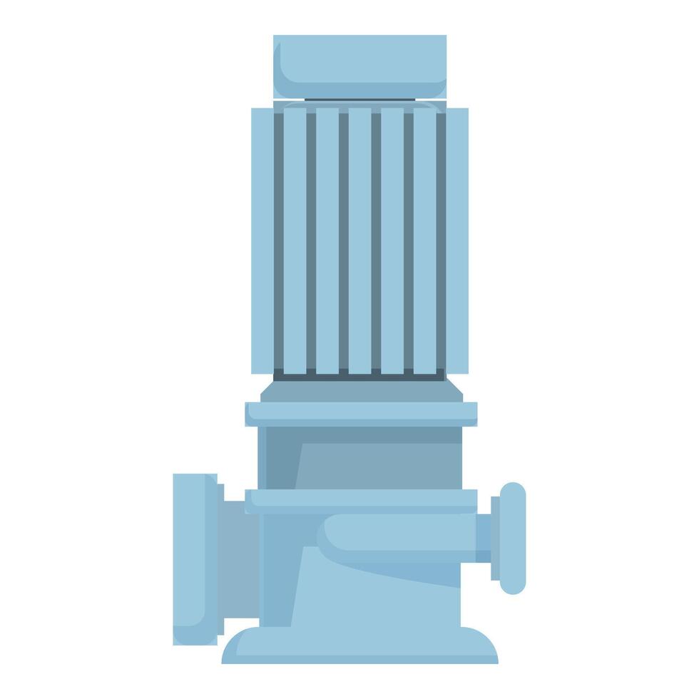 Flat design icon of a blue camera lens vector