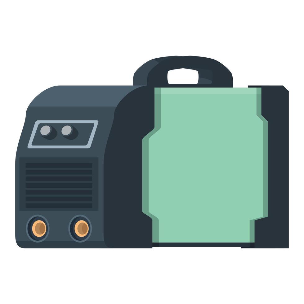 illustration of portable generator vector