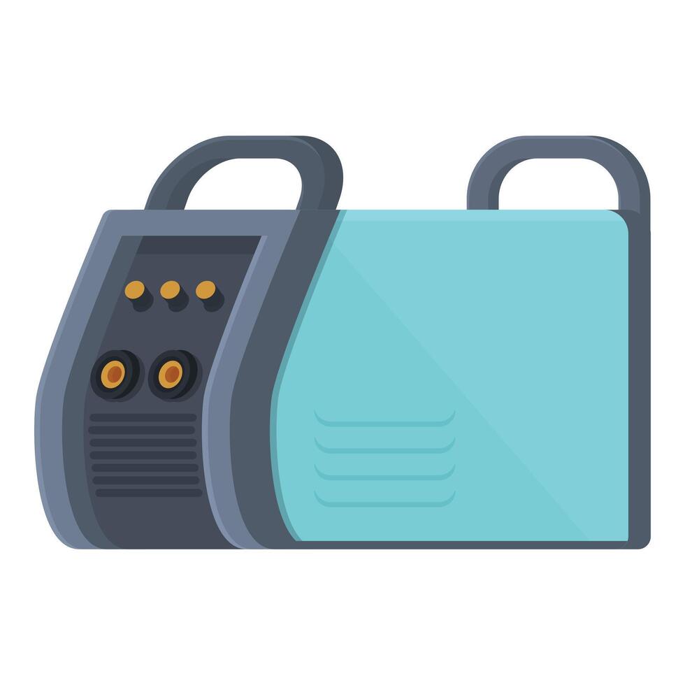 Cartoon style electric generator illustration vector