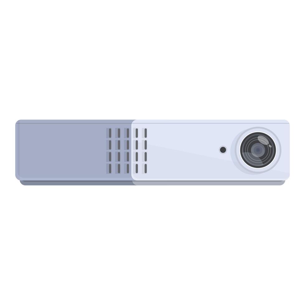 Modern digital projector icon isolated on white background vector