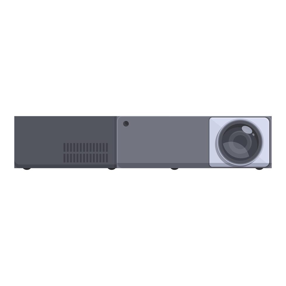 Modern projector isolated on white vector