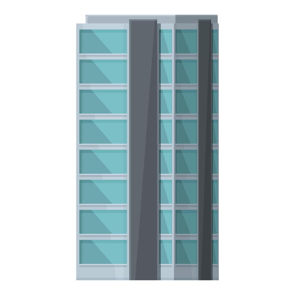 Modern office building illustration vector