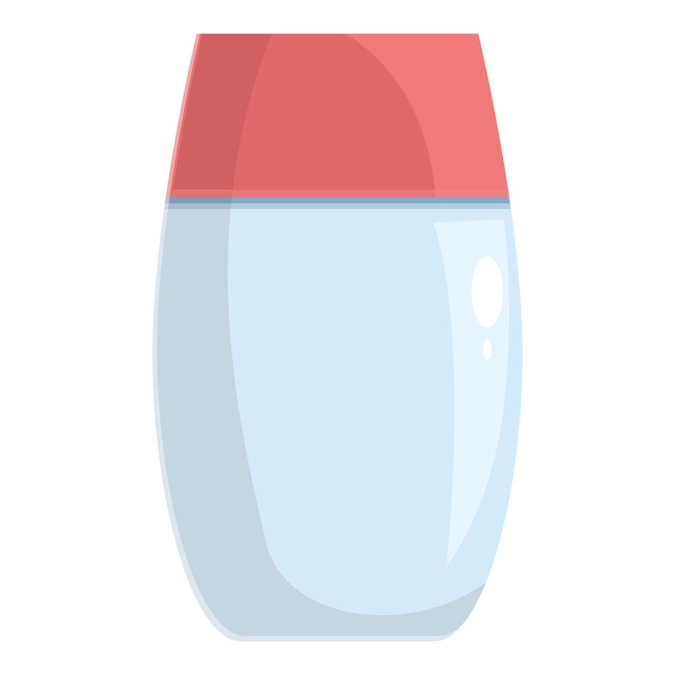 Empty fishbowl with red rim vector