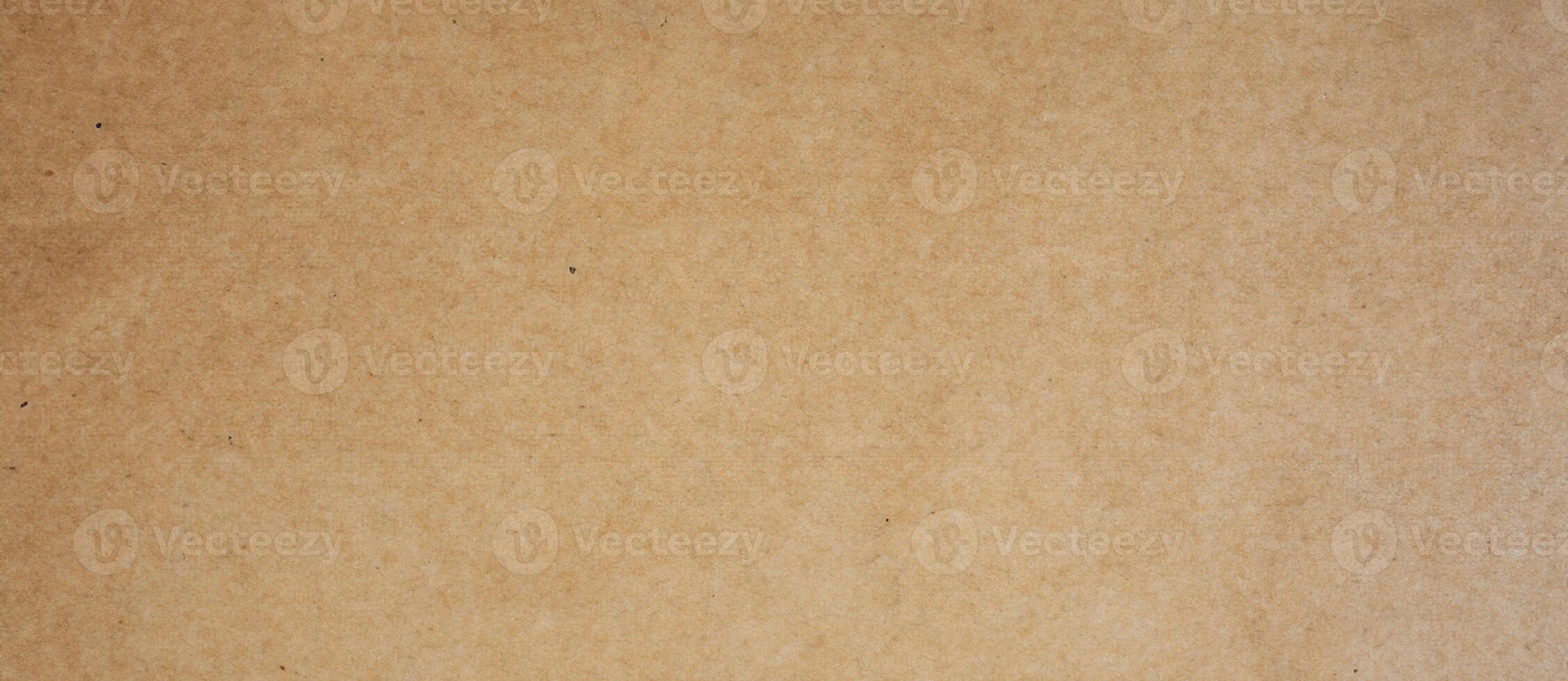 Brown Kraft Paper Background Texture with Blank Space for Copy photo