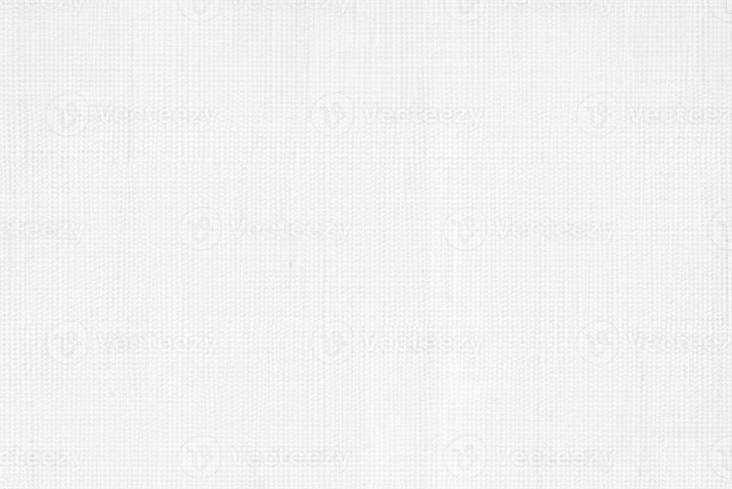 Clean Canvas Texture, White Linen Fabric Background photo