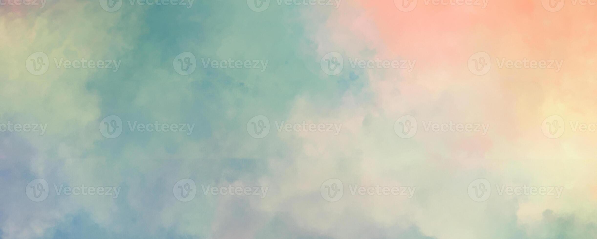 Vibrant Watercolor Texture Background with Splashes photo