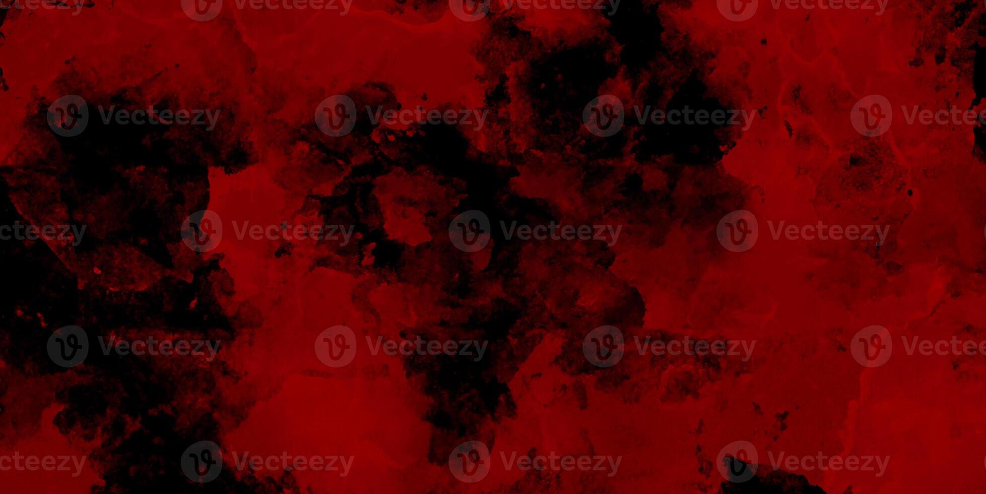 Abstract Dark Design, Luxury Red Grunge and Old Cement Wall Textures with Gradient Light photo
