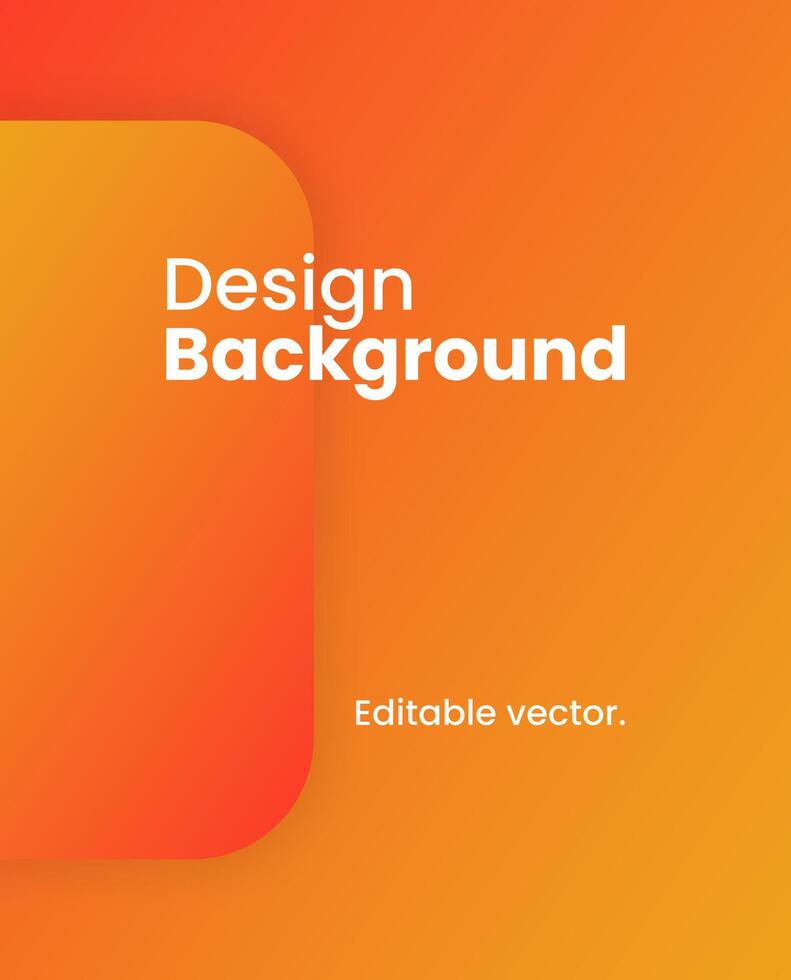 Simple colorful gradient background. Social media template illustration. vector