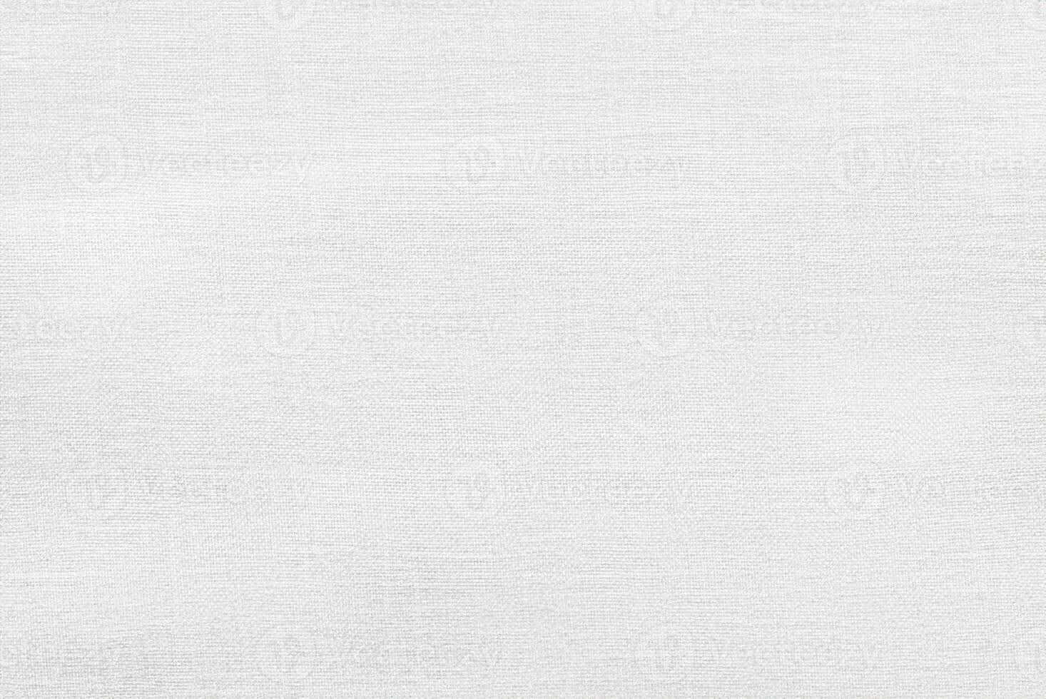 Linen Canvas Texture, Clean White Fabric Background photo