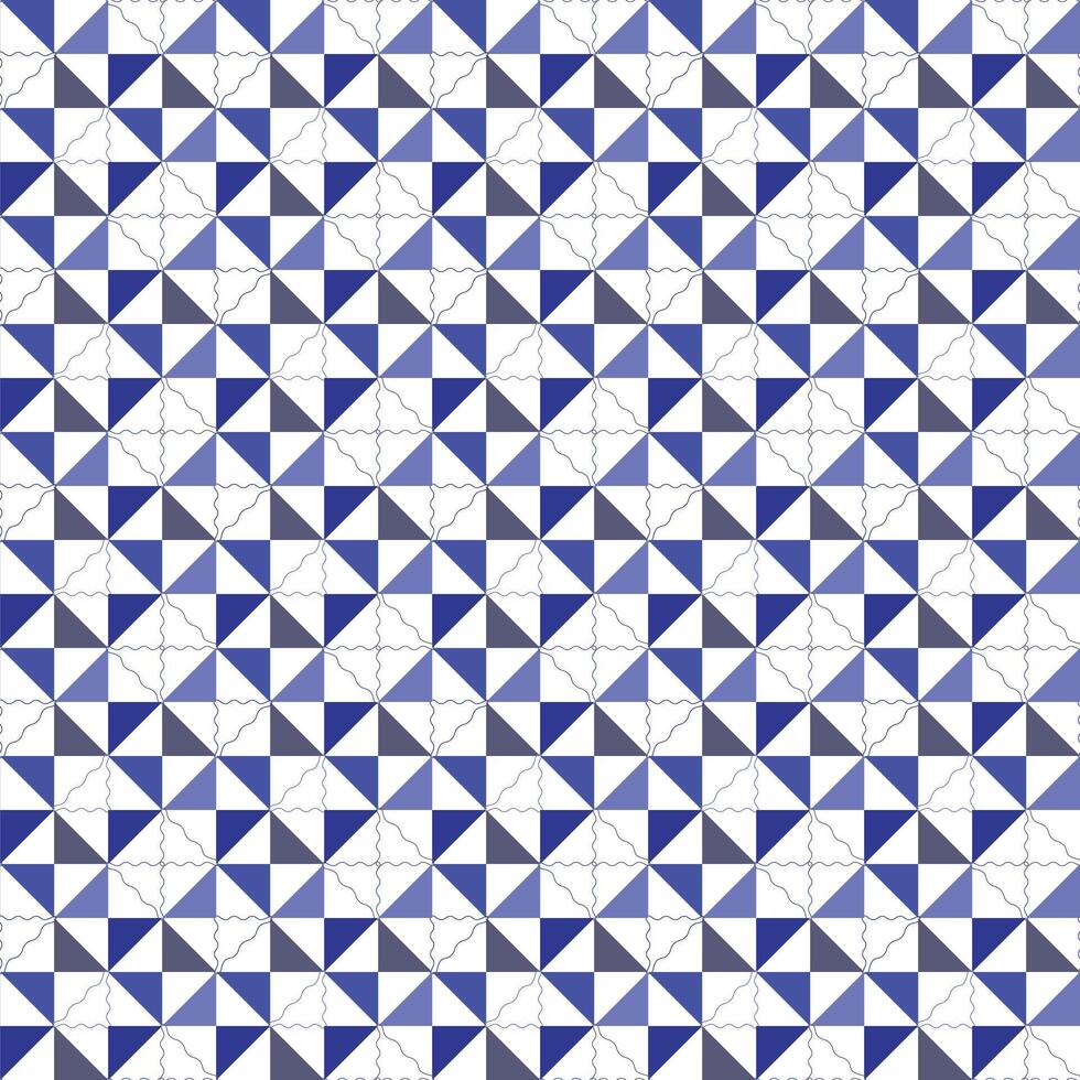 Seamless geometric pattern vector