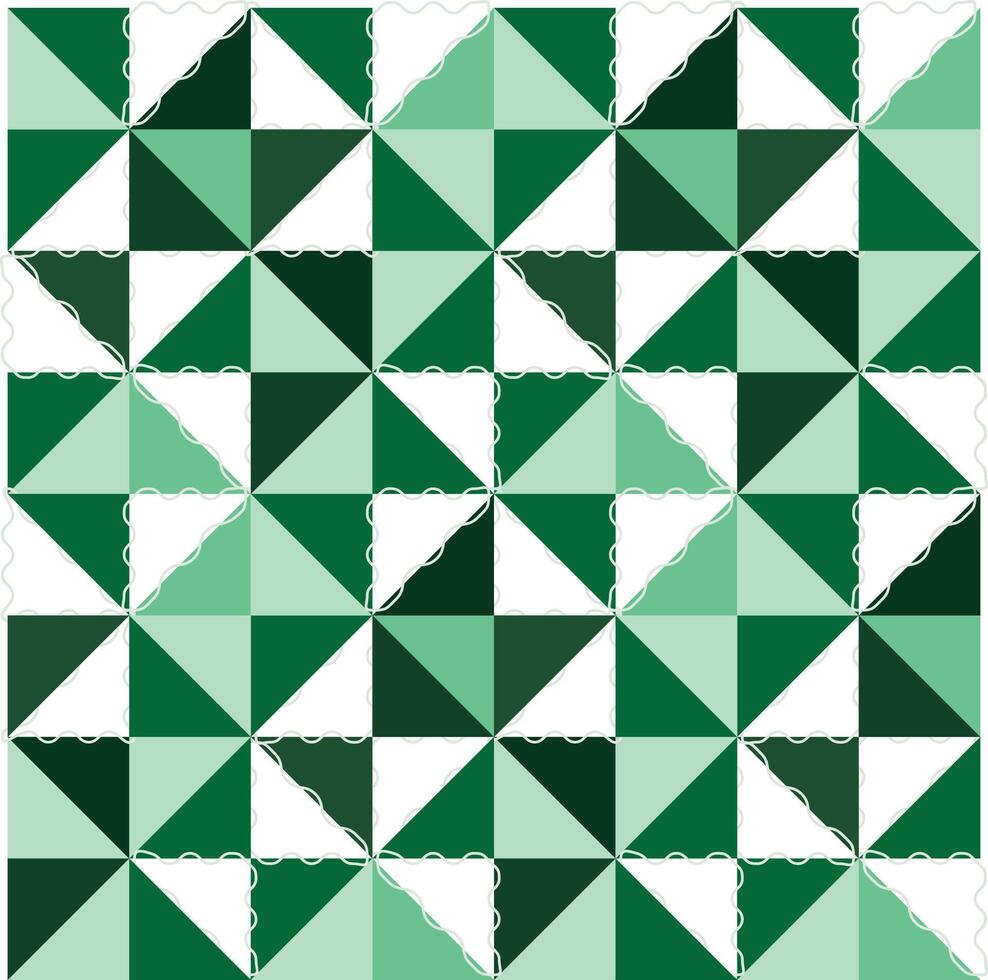 Seamless geometric patterns vector