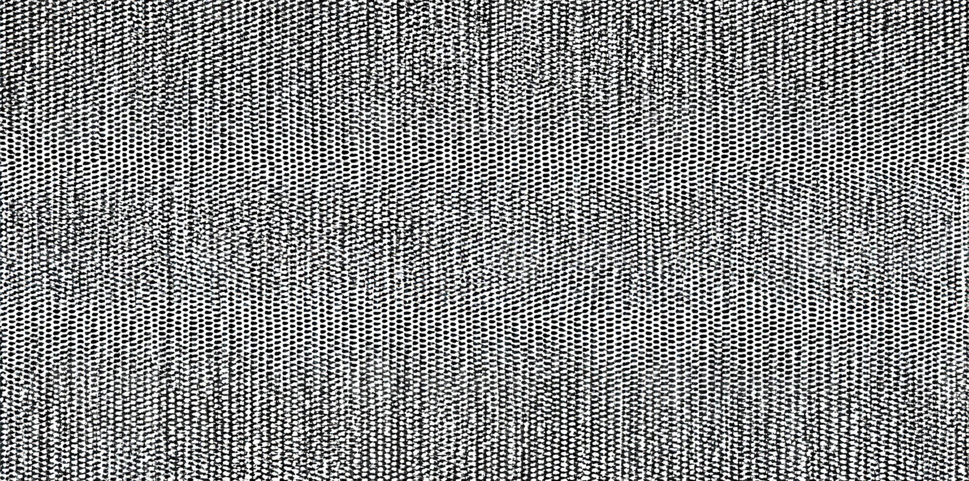 Distressed Weaving Fabric Texture - Grunge Halftone Background Overlay ,Black on White photo