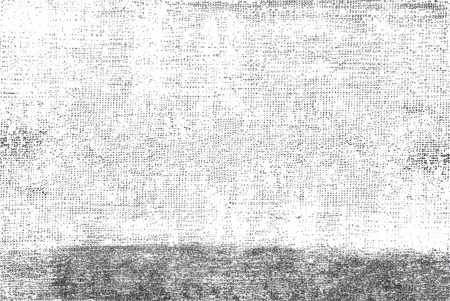 Monochrome Grunge Texture, Abstract Illustration of Worn Surface with Cracks and Chips photo