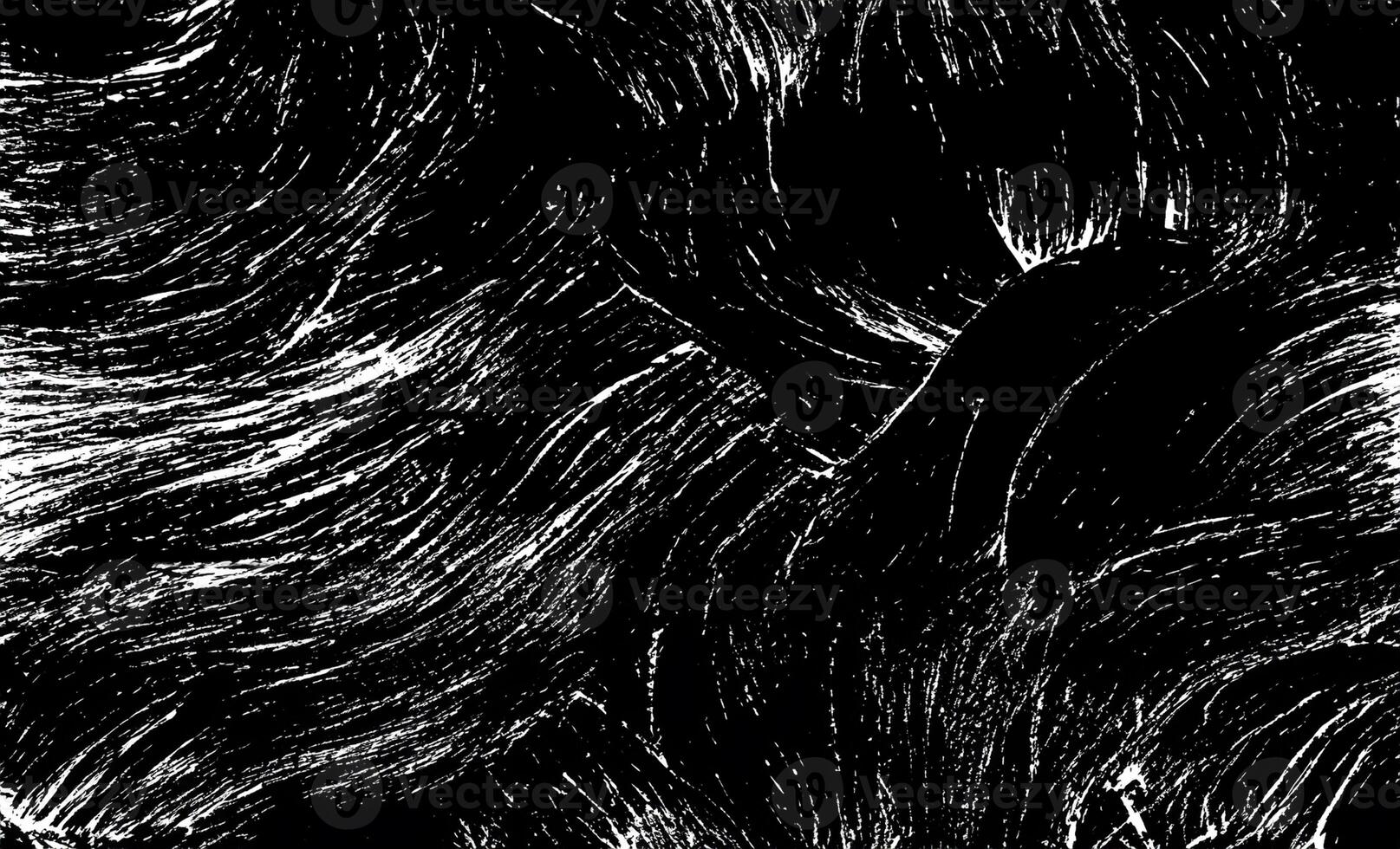 Abstract Grunge Texture, Uneven Black and White Distressed Overlay photo