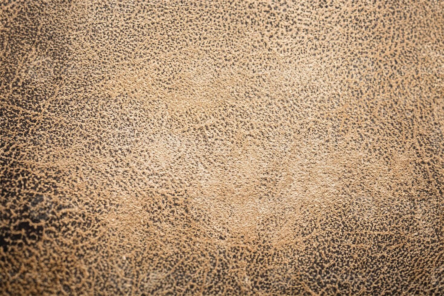 Macro Shot of Brown Leather Texture Background photo