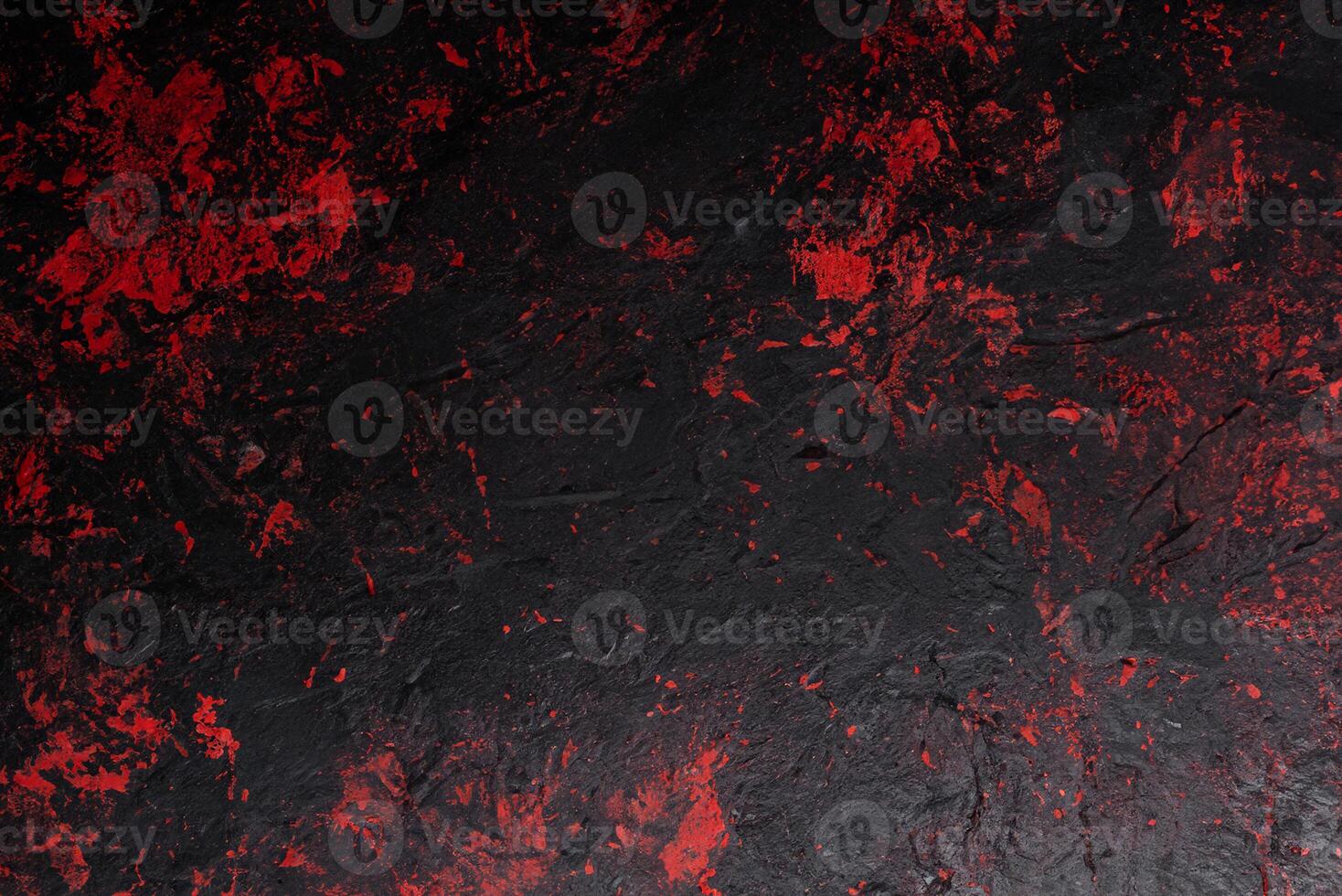 Abstract Red and Black Painted Background Texture photo