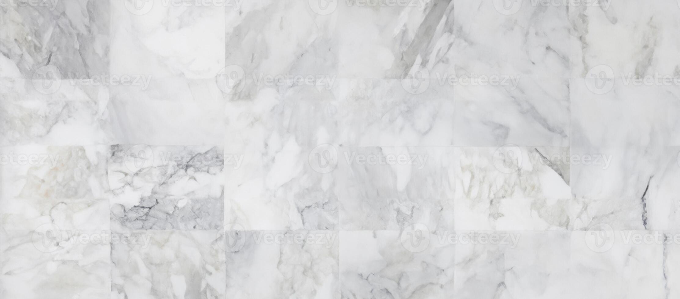 White Marble Texture Background with Abstract Tiles photo