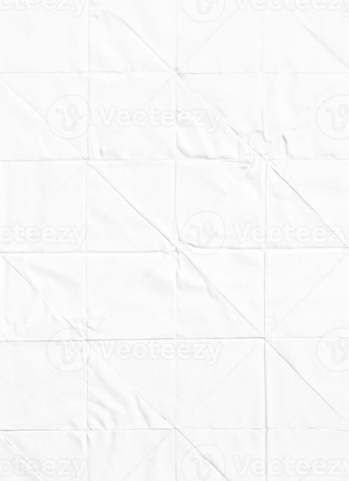 Minimalist Abstract White Folded Paper Texture photo