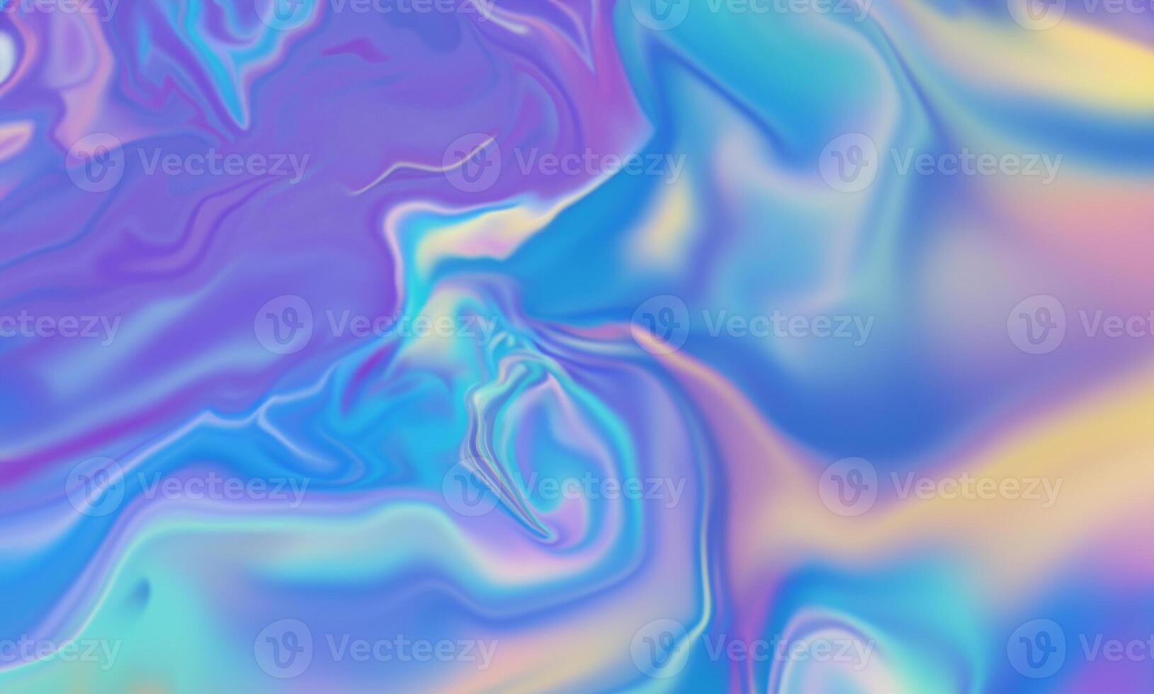 Iridescent Liquid Surface Texture in Vivid Colors photo