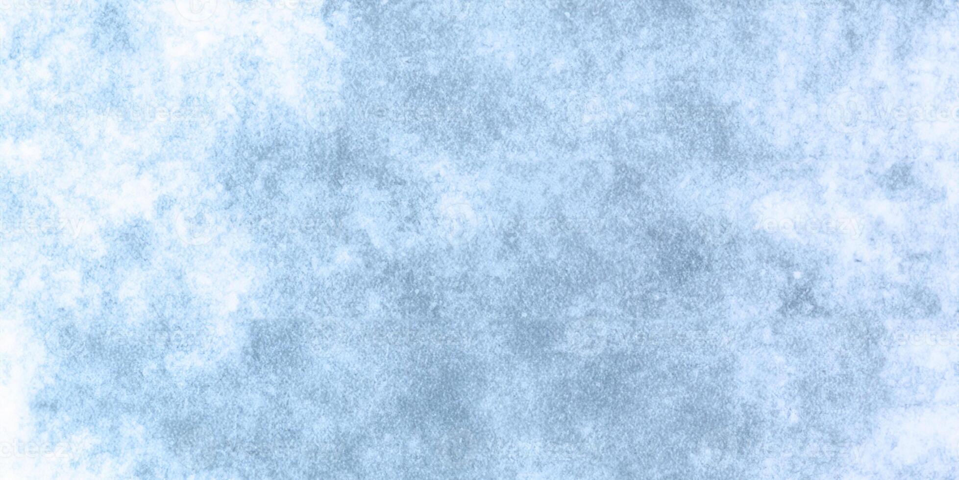 Panoramic Grunge Texture Pattern Background with Clouds Over Baikal Ice photo