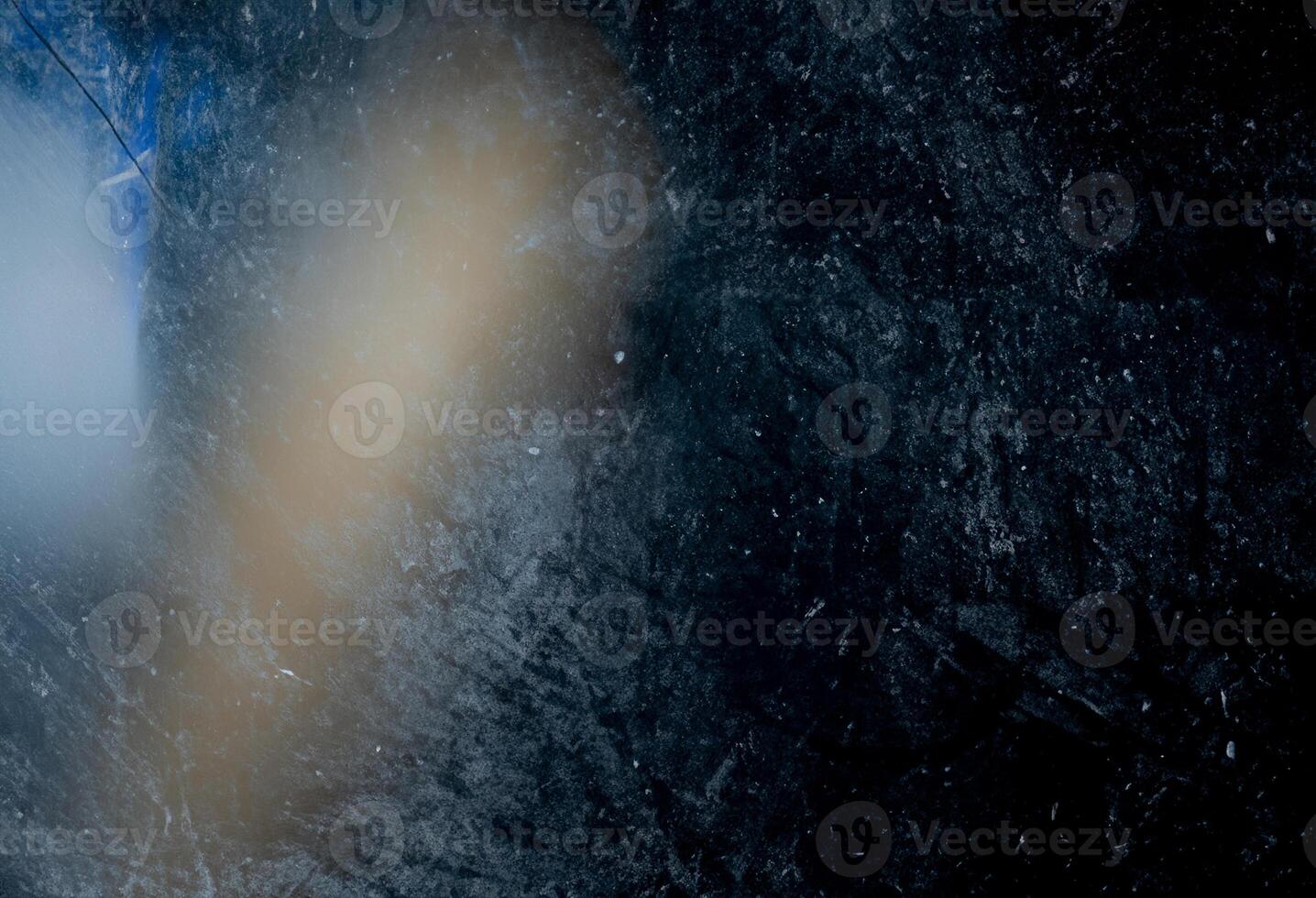 Black Background with Scratches, Dust, and Light Leak Texture photo