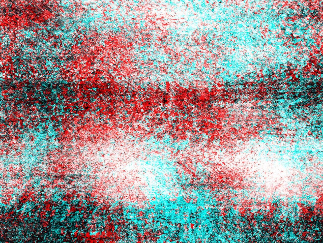 Abstract Photocopy Texture, Color Double Exposure with Glitch Effect photo