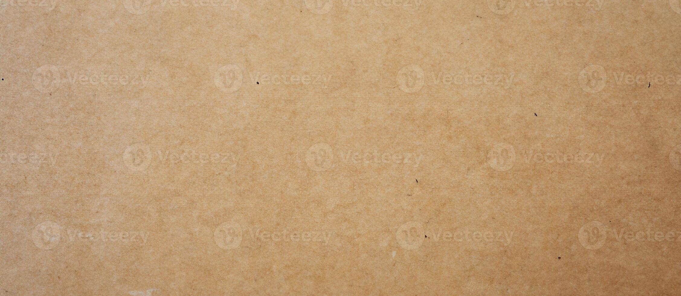 Brown Kraft Paper Background Texture with Blank Space for Copy photo