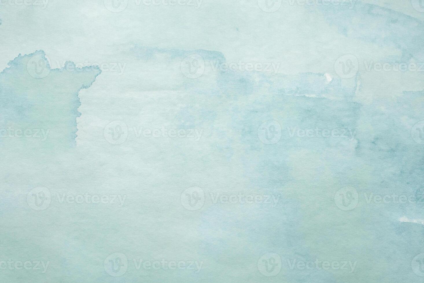 Calm Blue Watercolor Texture, Abstract Background Concept photo