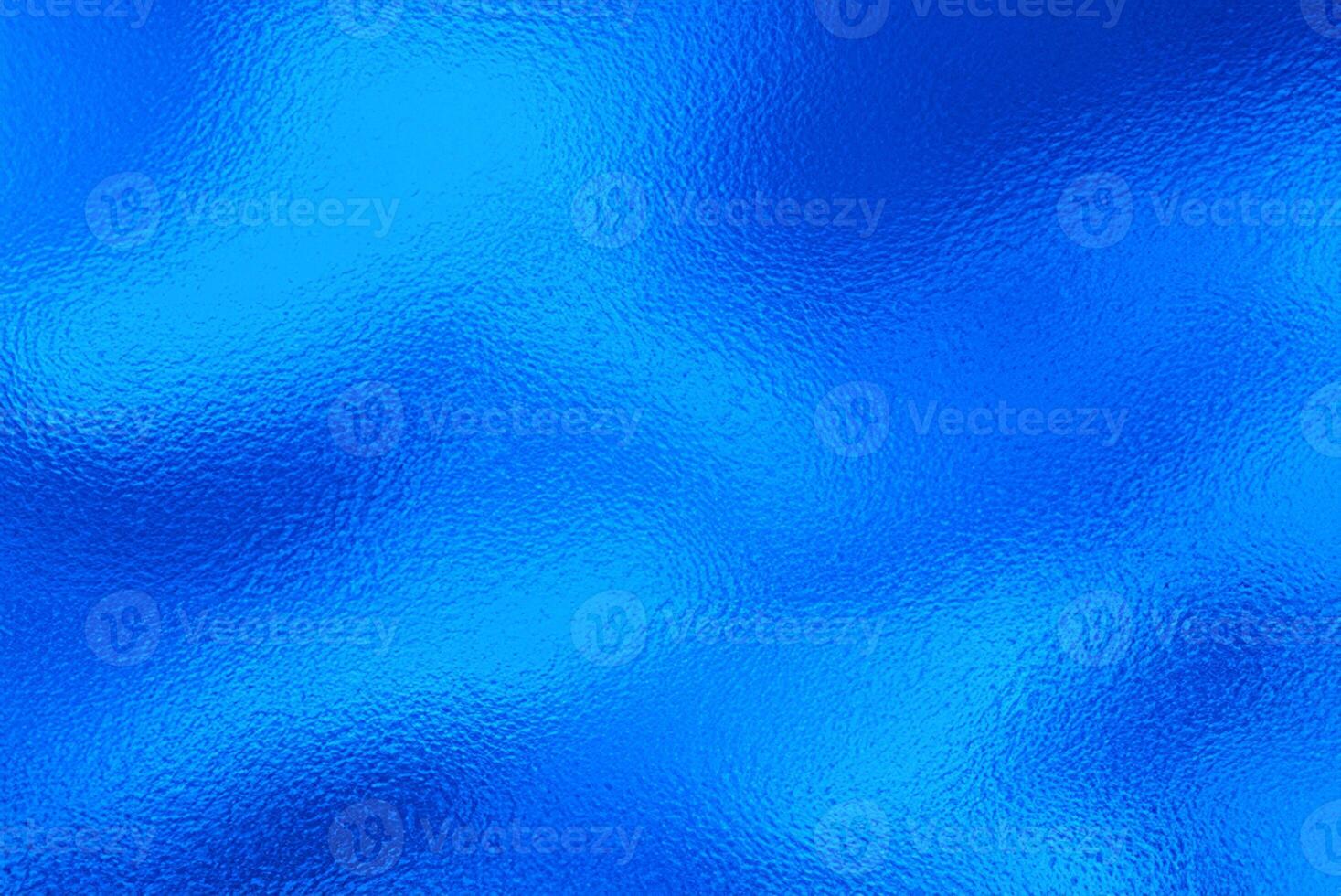 Blue Foil Texture Background with Glass Effect, Illustration for Web Design photo