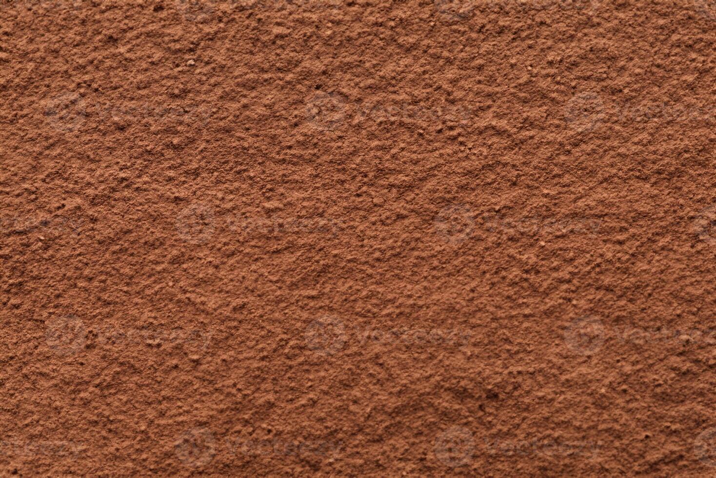 Cocoa Powder Background with Copy Space, Close-up Shot photo