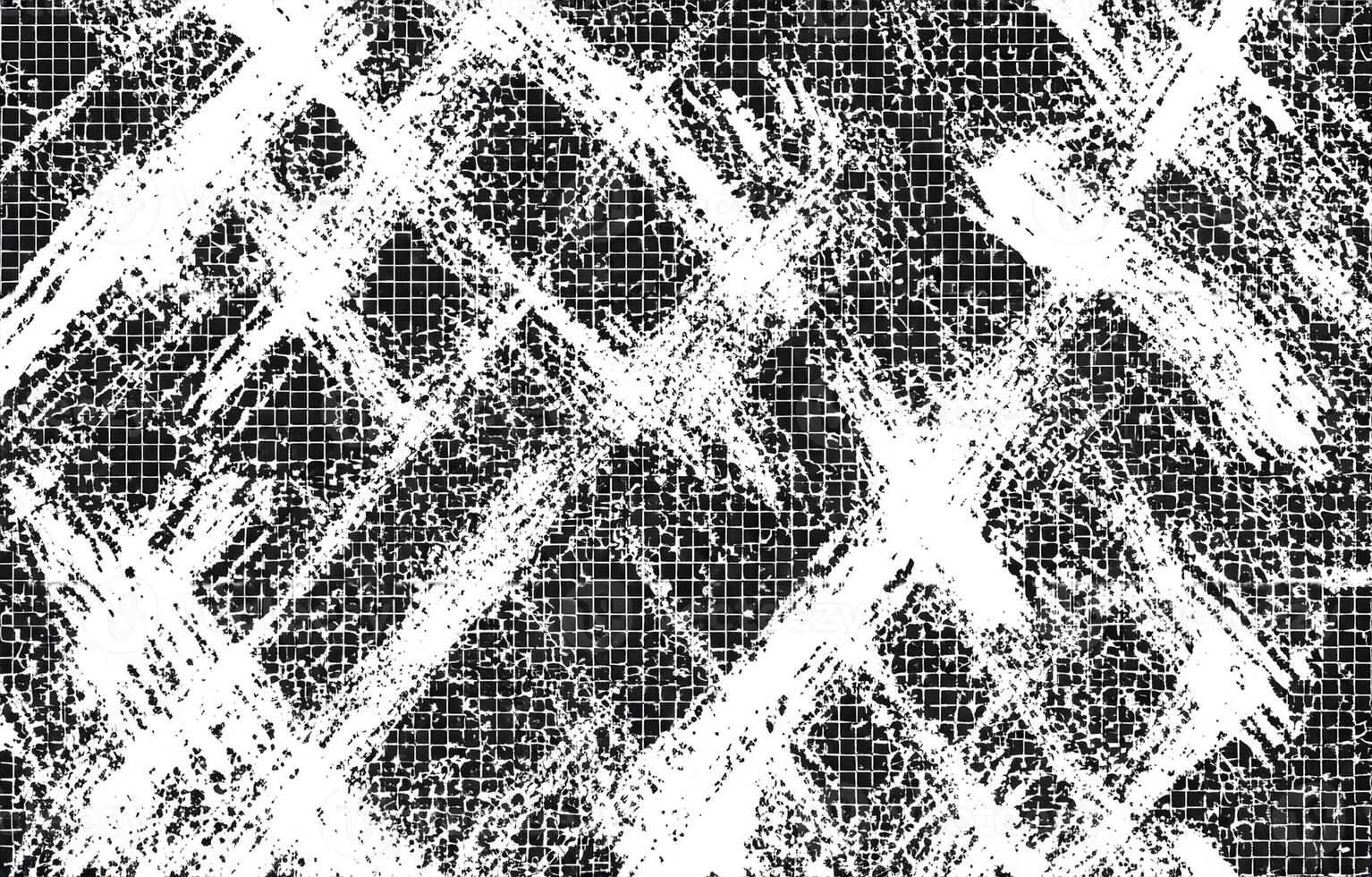 Abstract Urban Grunge Background, Scratch Distress Texture in Black and White. photo