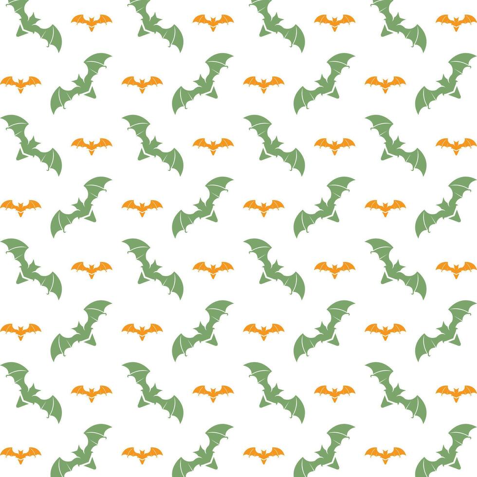 Bat reasonable trendy multicolor repeating illustration design vector