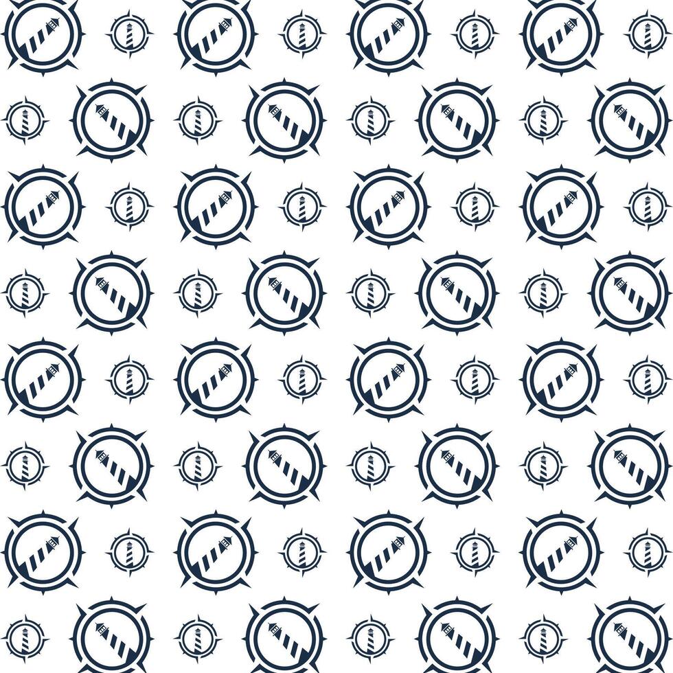 Compass awful trendy multicolor repeating illustration background design vector