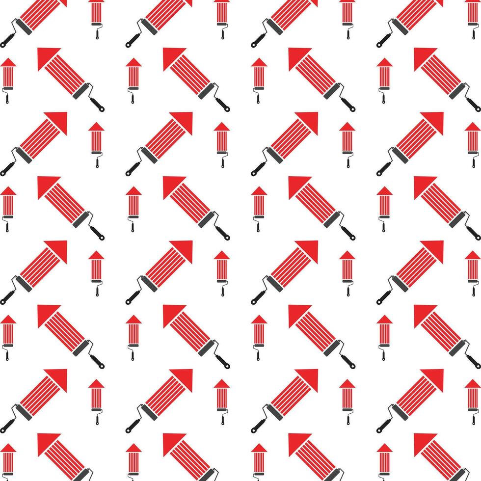 Paint reasonable trendy multicolor repeating illustration design vector