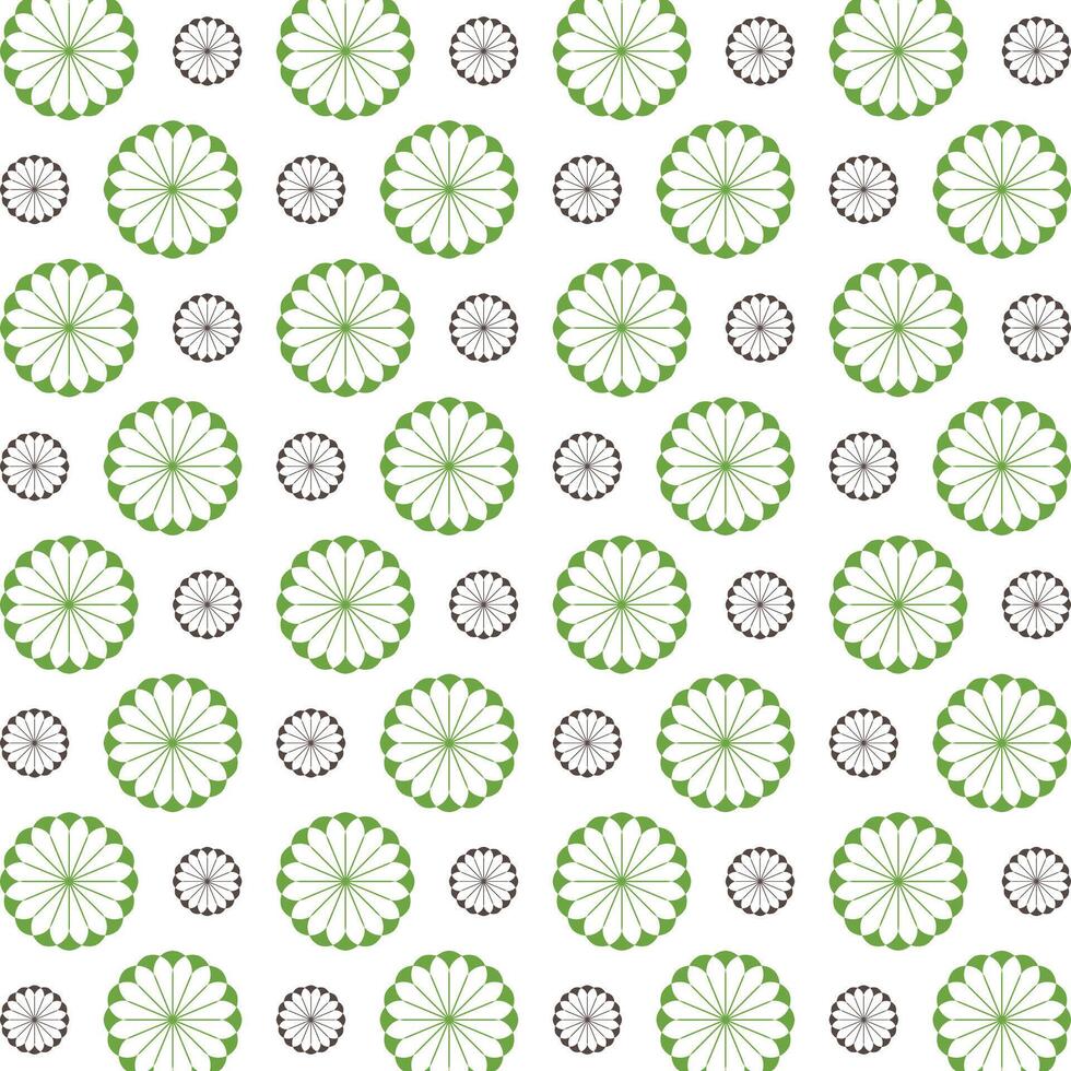 Floral stellar trendy multicolor repeating illustration design vector