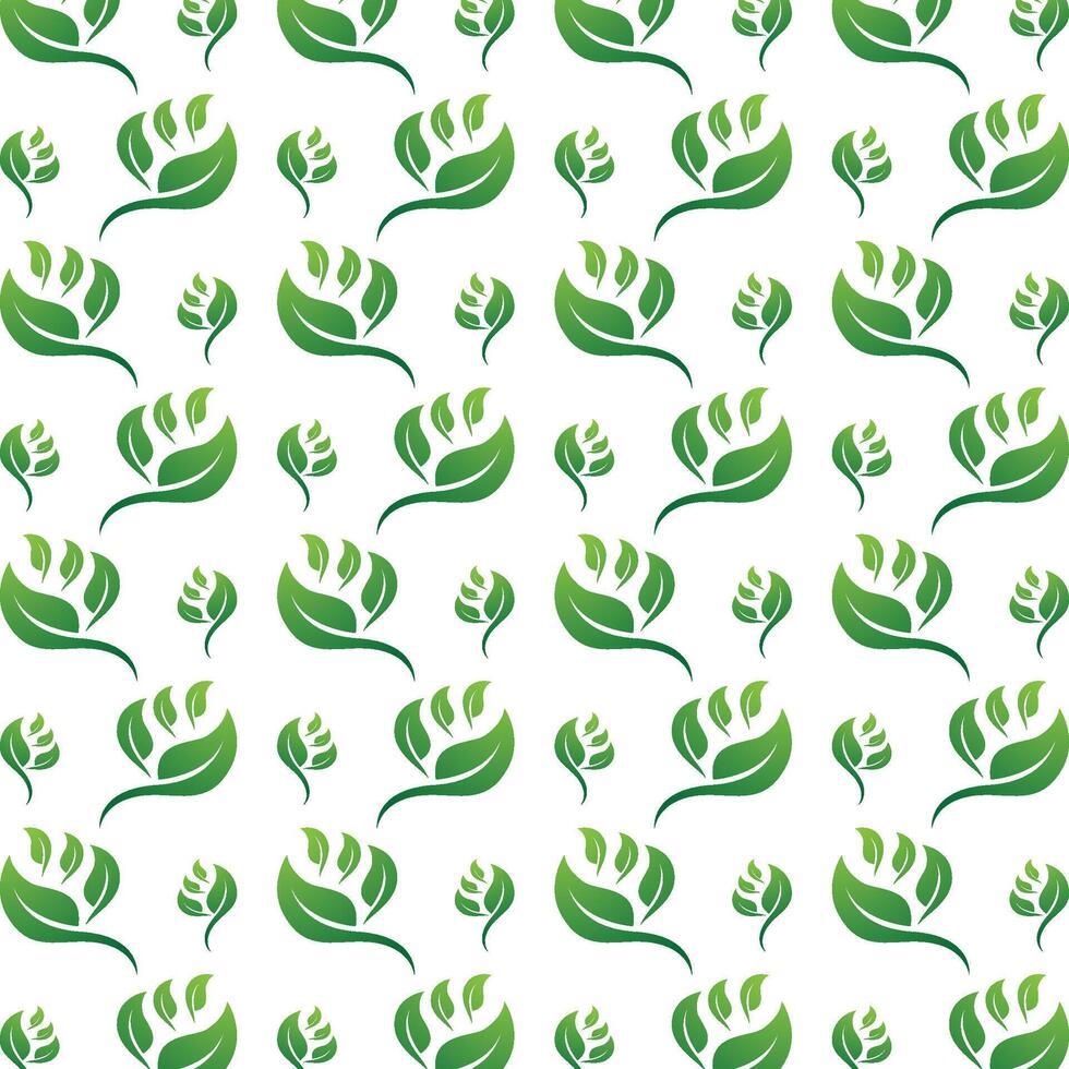 Cute Leaf specialized trendy multicolor repeating illustration design vector