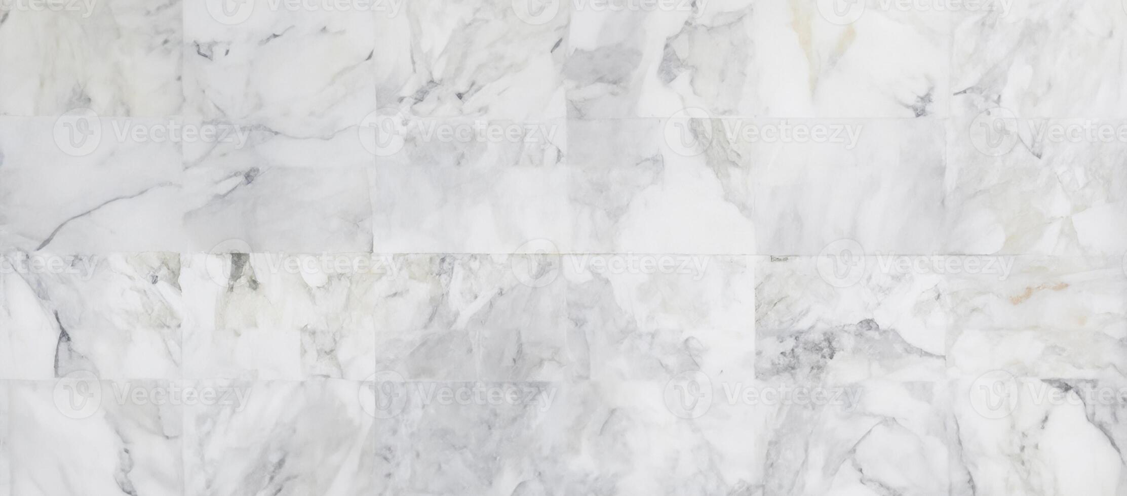 White Marble Texture Background with Abstract Tiles photo