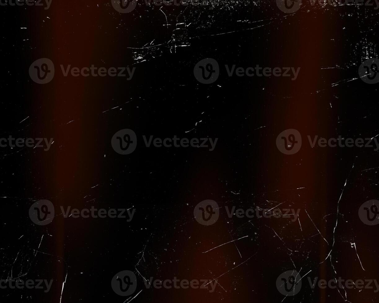 Vintage Film Aesthetic, Blank Grained Texture Background with Scratches photo