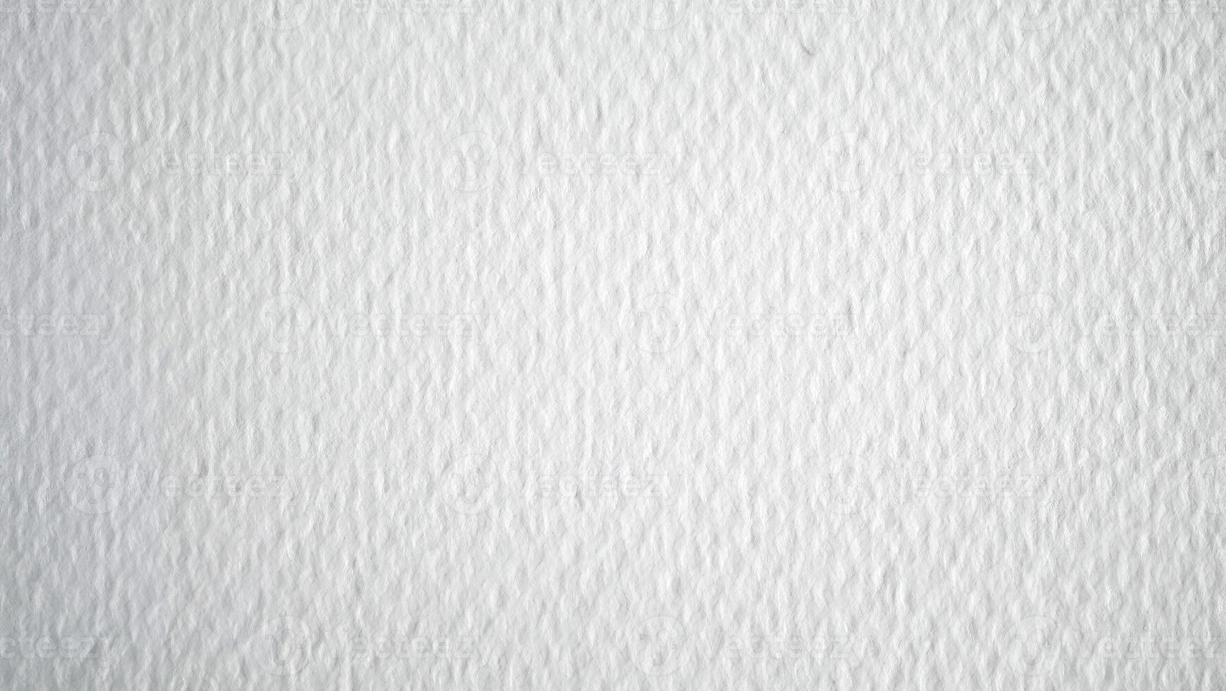 High-resolution Close-up Texture of White Watercolor Paper photo