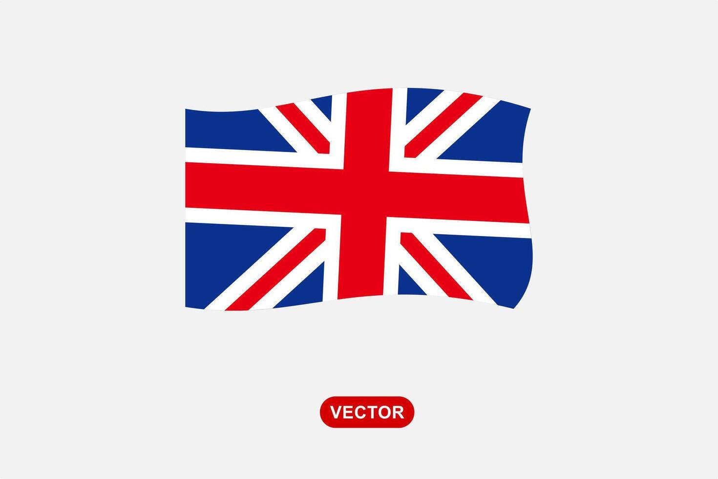 Country flag isolated on gray background vector